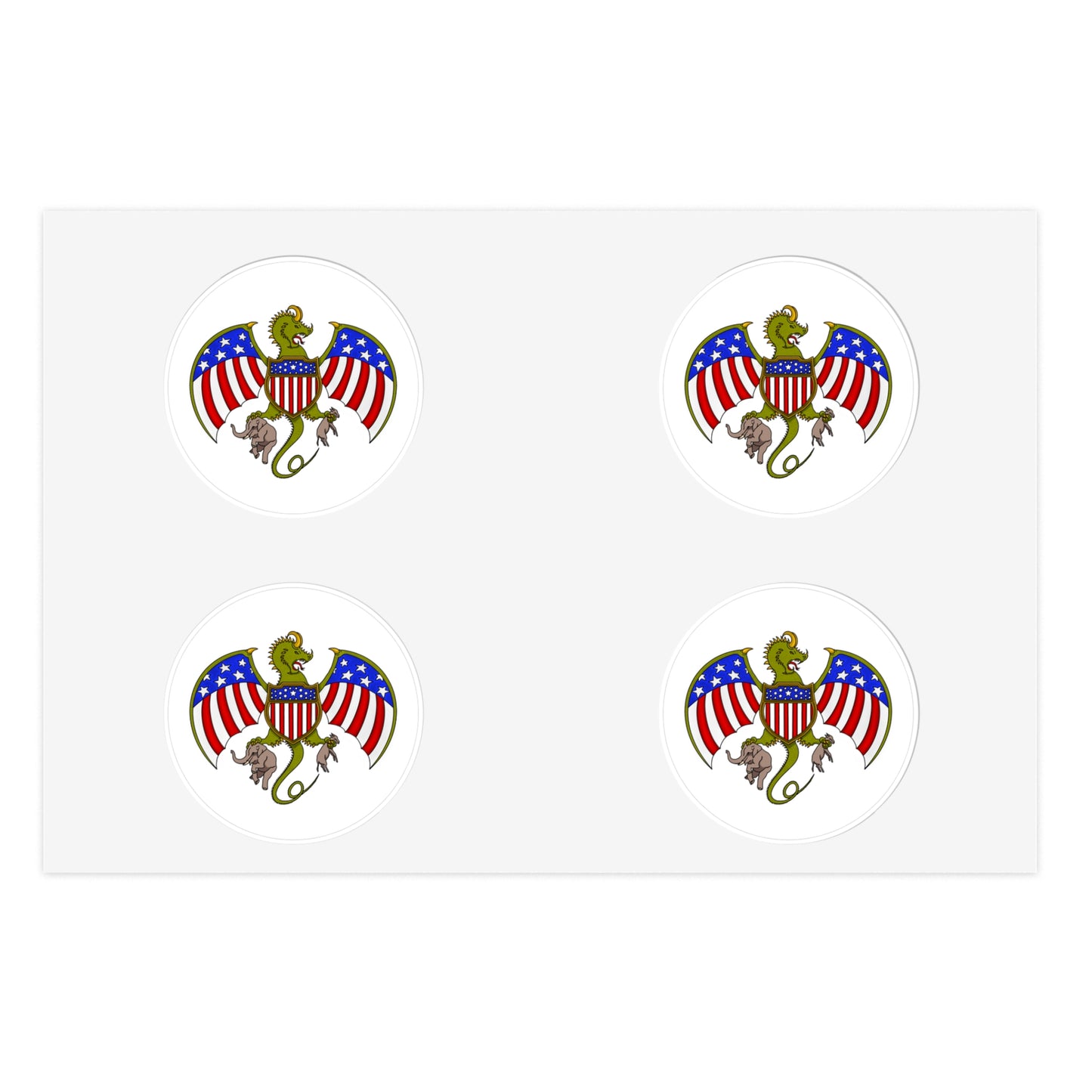 Let's Make Them Pay Main Logo Sticker Sheets