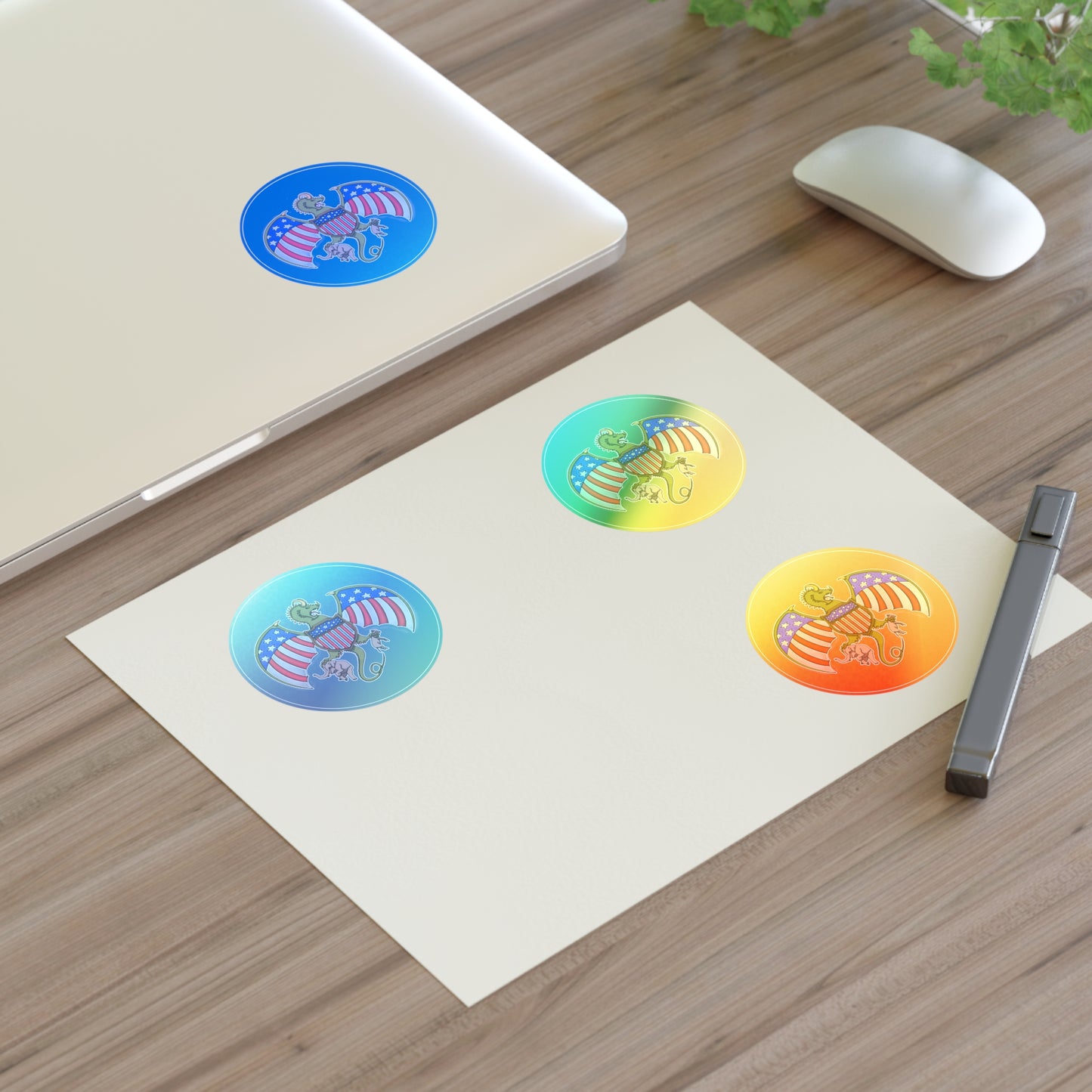 Let's Make Them Pay Main Logo Sticker Sheets