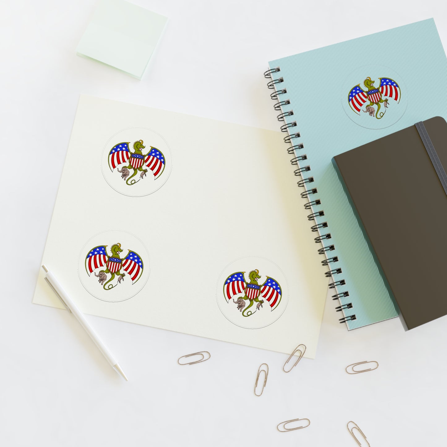 Let's Make Them Pay Main Logo Sticker Sheets