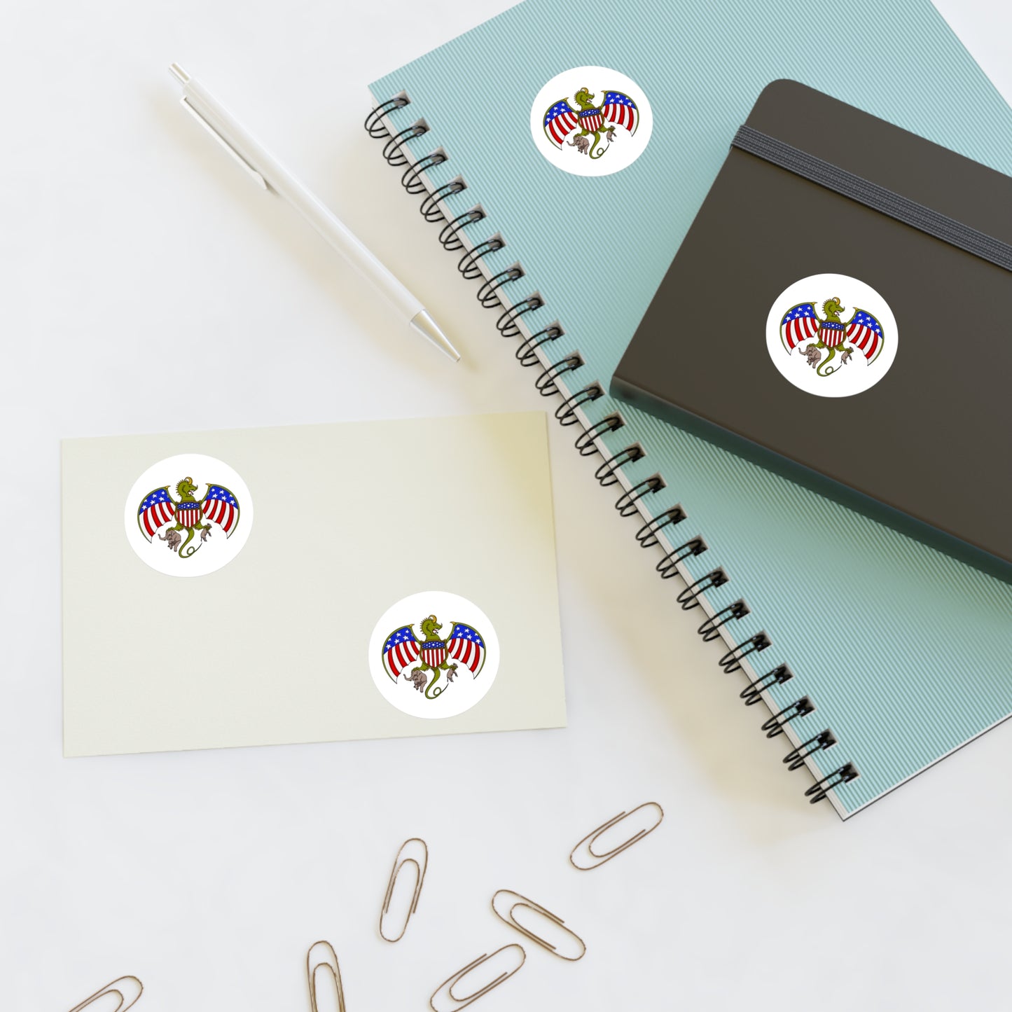 Let's Make Them Pay Main Logo Sticker Sheets