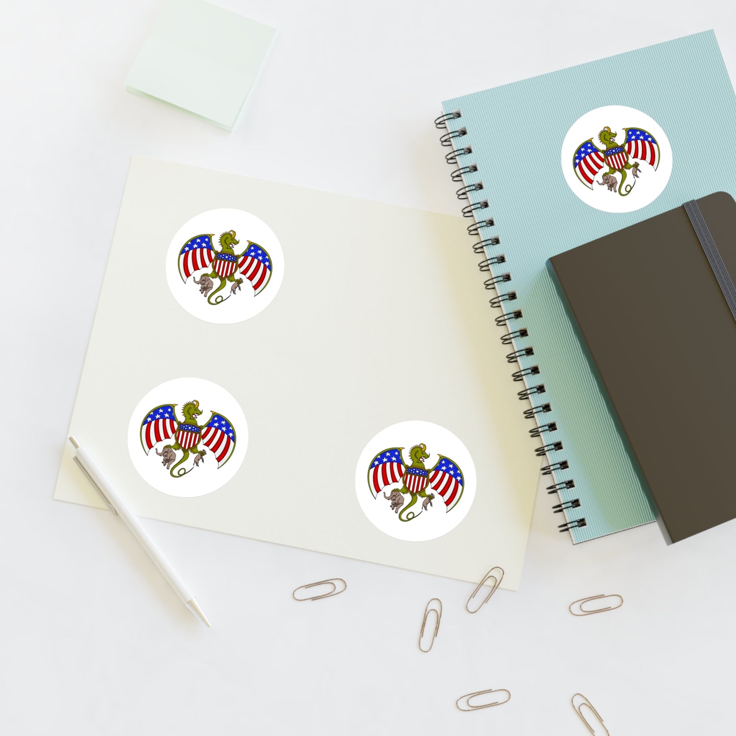 Let's Make Them Pay Main Logo Sticker Sheets